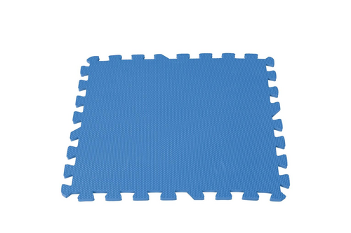 Intex vloertegels voor zwembad blauw 8 stuks