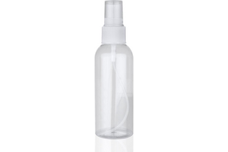100 ml transparante PET fles met verstuiver