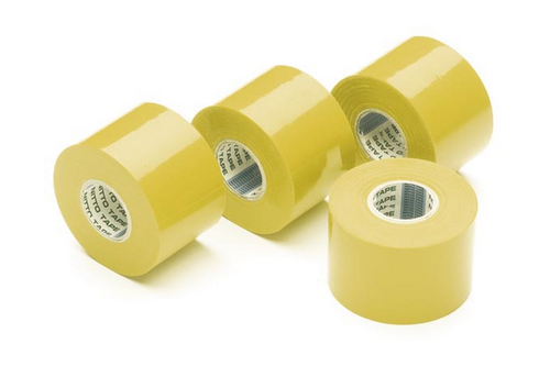 Nitto tapes nitto isolatietape 1 rol tape, 50mm x 20m, geel