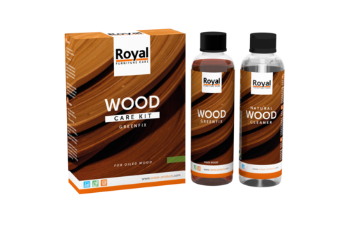 Royal greenfix wood care kit + cleaner