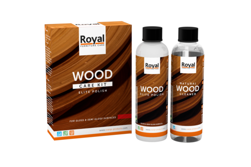 Royal elite polish wood care kit + cleaner