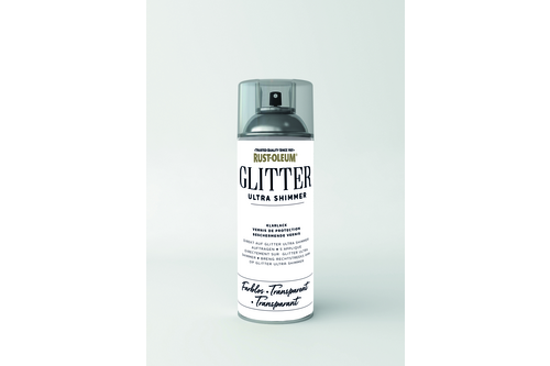 Rust-oleum glitterverf ultra glitter shimmer 400ml, beschermende vernis, spuitbus
