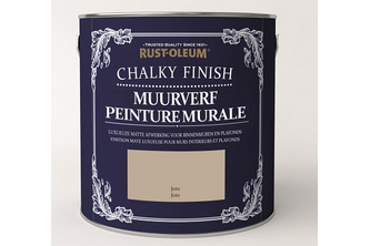 Rust-Oleum Chalky Finish Muurverf Muren & Plafond 2,5 liter, Jute, Blik