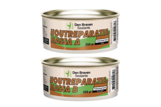 Zwaluw Houtreparatiemassa 550 GR, Beige, Pot