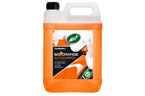 Turtle wax turtlewax big orange auto shampoo 5 liter
