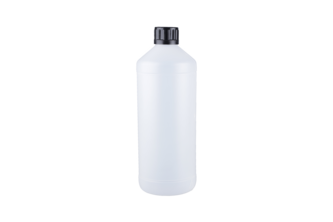 1 liter fles + dop DIN 28