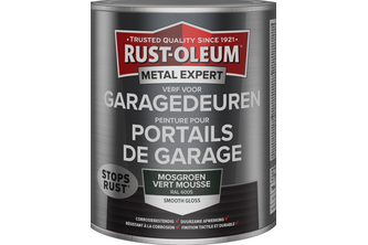 RUST-OLEUM Metal Expert Metaalverf voor garagedeuren 750 ML, Mosgroen