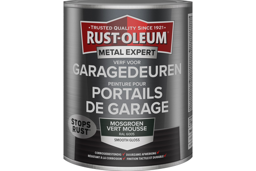 Rust-oleum metal expert metaalverf voor garagedeuren 750 ml, mosgroen