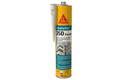 Sikahyflex 250 facade gevelkit 300 ml, betongrijs, patroon