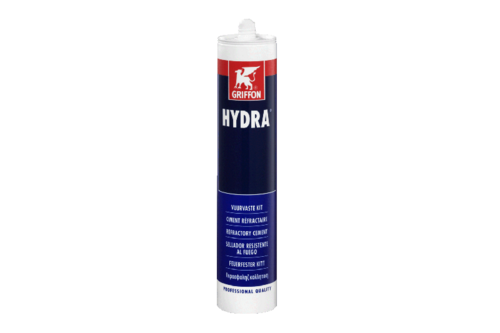 Griffon hydra vuurvaste afdichtkit 600 gr, zwart, koker