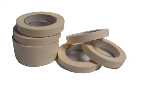 Technotape maskingtape/afplakband snl 25 mm x 50 meter, chamois