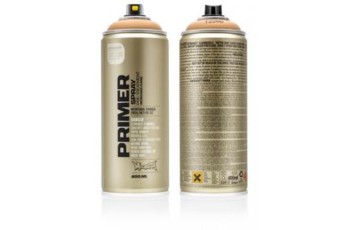 Montana polystyreen primer 400 ml, t2200, spuitbus