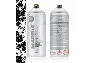 Montana Marble Effect 400 ML, Wit, EM9100