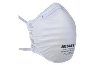 M-Safe 6220 stofmasker FFP2 NR zonder uitademventiel