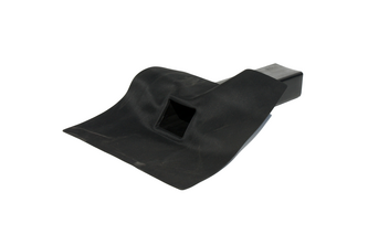 AquaPlan EPDM Hemelwaterafvoer horizontaal 45 graden 60×80mm