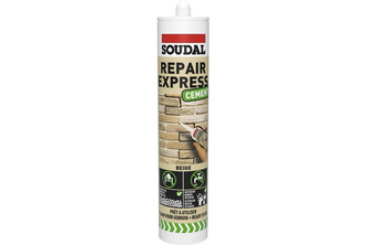 Soudal Repair Express Cement 300 ML, Ral 1005, Koker