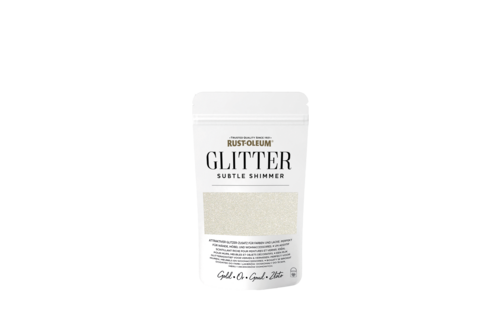 Rust-oleum subtle shimmer glitter additief 70 gr, goud, potje
