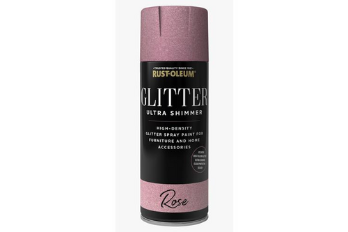 Rust-oleum glitterverf ultra glitter shimmer 400ml, roze, spuitbus