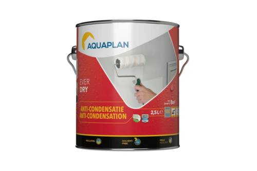 Aquaplan anti-condensatie vochtwerende muurbescherming 2,5 liter