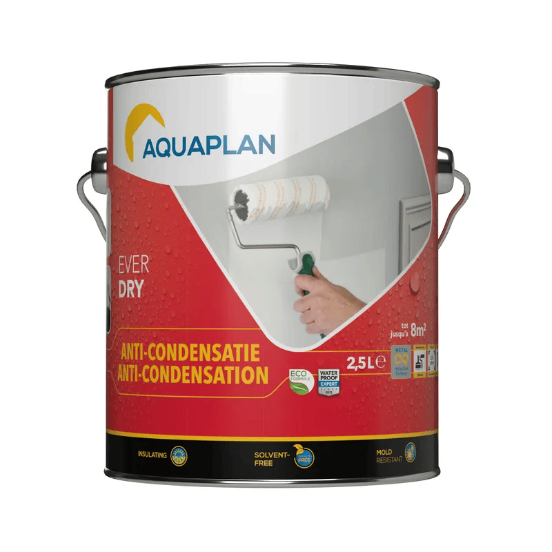 Aquaplan anti-condensatie vochtbestrijder 2,5 liter Aquaplan anti-condensatie vochtbestrijder 2,5 liter