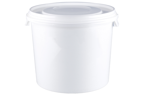 5 liter emmer + deksel un-gekeurd