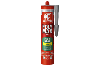Griffon PolyMax Fix & Seal Express 1 stuk, 425 GR, Grijs