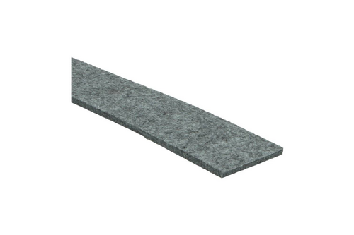 Royal zelfklevende viltstrook 5 cm x 100 cm (5mm dik), 1 strook, grijs, synthetisch