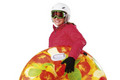 Bestway opblaas sneeuwband pizza tube