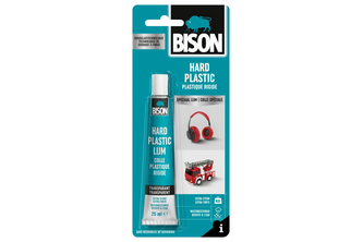 Bison Hard Plastic Lijm 25 ML, Tube