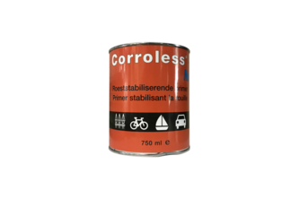 Corroless No. 1 Anti-Roest Primer 1 liter, Roodbruin, Blik