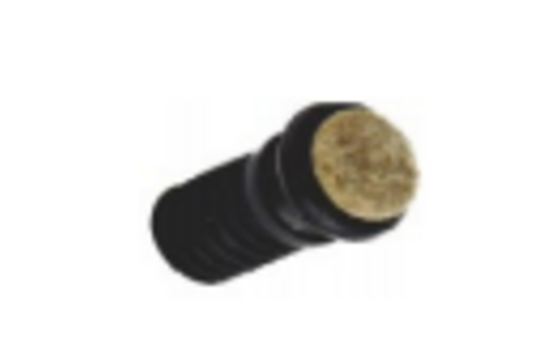 Viltglijder voor holle poot 12 mm, 24 stuks, grijs