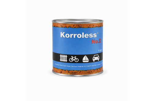 Corroless korroless no. 2 1 liter, ral 9005 - zwart 