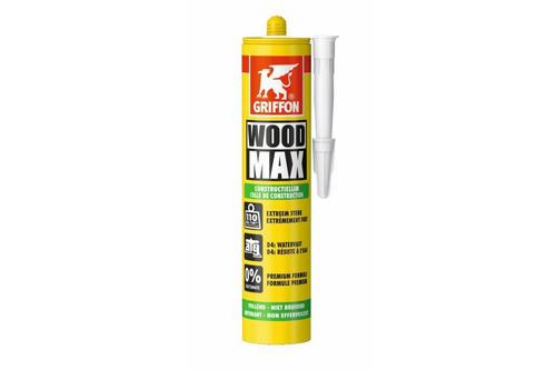 Griffon wood max power houtconstructielijm 380 gr, koker