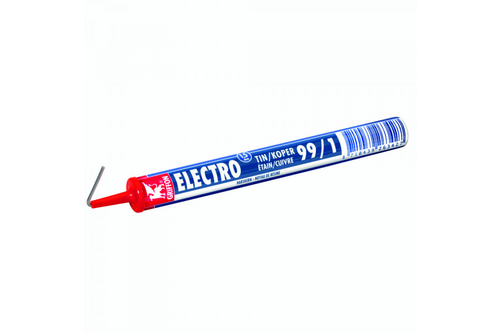 Griffon electro tin/koper 99/1 harskern 1,5 mm 3 meter, doseerpen