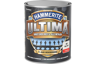 Hammerite Ultima Metaallak 3-in-1 Hoogglans, 750 ML, Wit RAL 9016