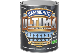 Hammerite Ultima Metaallak 3-in-1 Mat, 750 ML, Antraciet