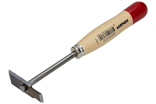 Anza verfkrabber profiel houten steel