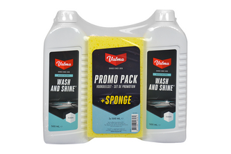 Valma 2x 500ml Wash & Shine + Spons