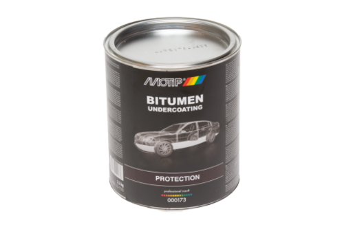 Motip bitumen undercoating 2,5 kg kwastblik