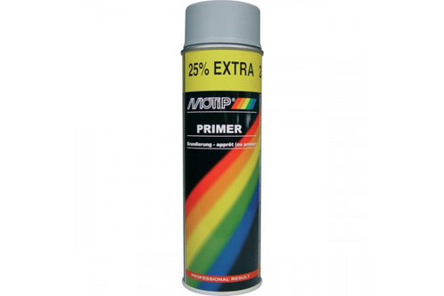 Motip primer 500 ml, grijs, spuitbus