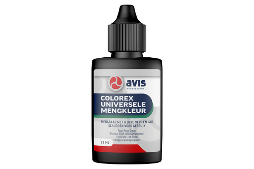 Avis colorex 22 ml, zwart
