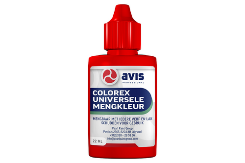 Avis colorex 22 ml, rood