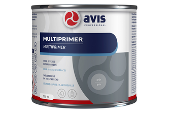 Avis Multiprimer 500 ML, Grijs RAL 7040