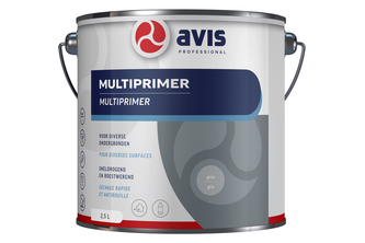 Avis Multiprimer 2,5 liter, Grijs RAL 7040