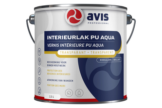 Avis Interieurlak PU Hoogglans, 2,5 liter