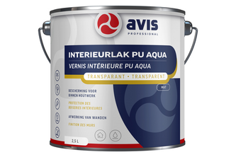 Avis Interieurlak PU Aqua Mat, 2,5 liter