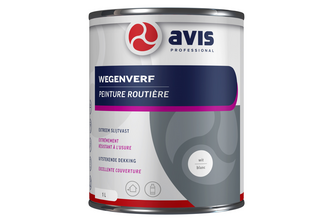Avis Wegenverf 1 liter, Wit