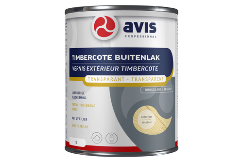 Avis timbercote transparant 1 liter, teak