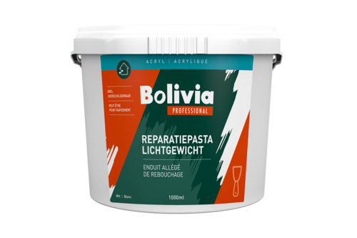 Bolivia reparatiepasta lichtgewicht 1 liter