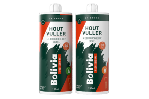 Bolivia houtvuller epoxy 2k 30 minuten 300 ml